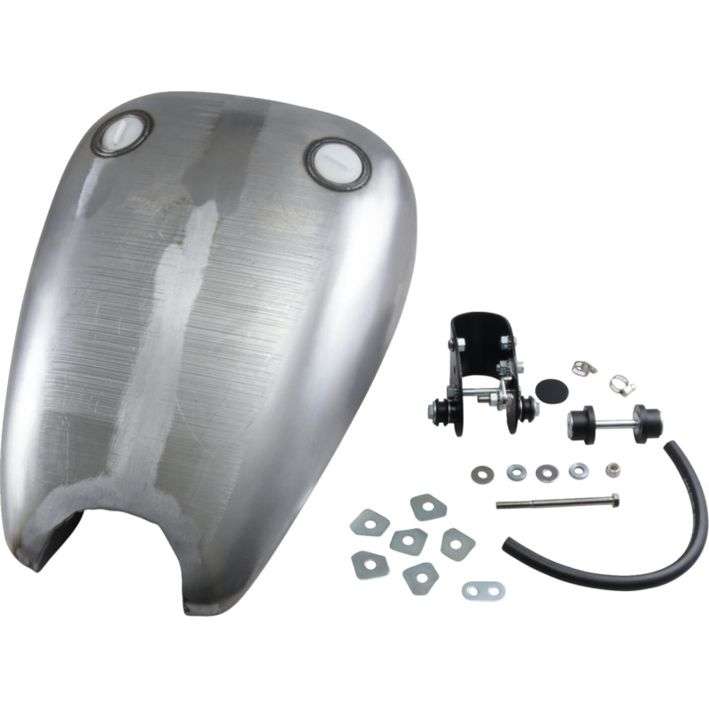 DRAG SPECIALTIES Extended Smooth-Top QuickBob™ Rubber-Mount Gas Tank - Image 2