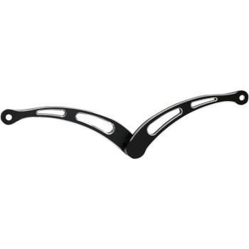 1983-2024 Harley FL Accutronix FLHT-SN Black Slotted Heel Toe Shift Lever