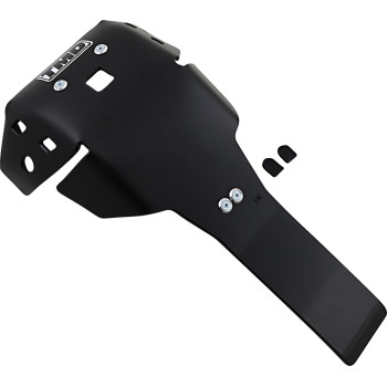 2017-2020 Honda CRF450R CRF450RX Black Skid Plate with Linkage Protection