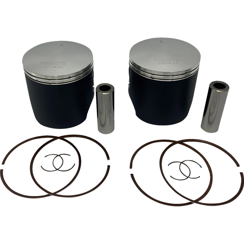 WOSSNER Piston Kit Anodized 2 Stroke - Image 7