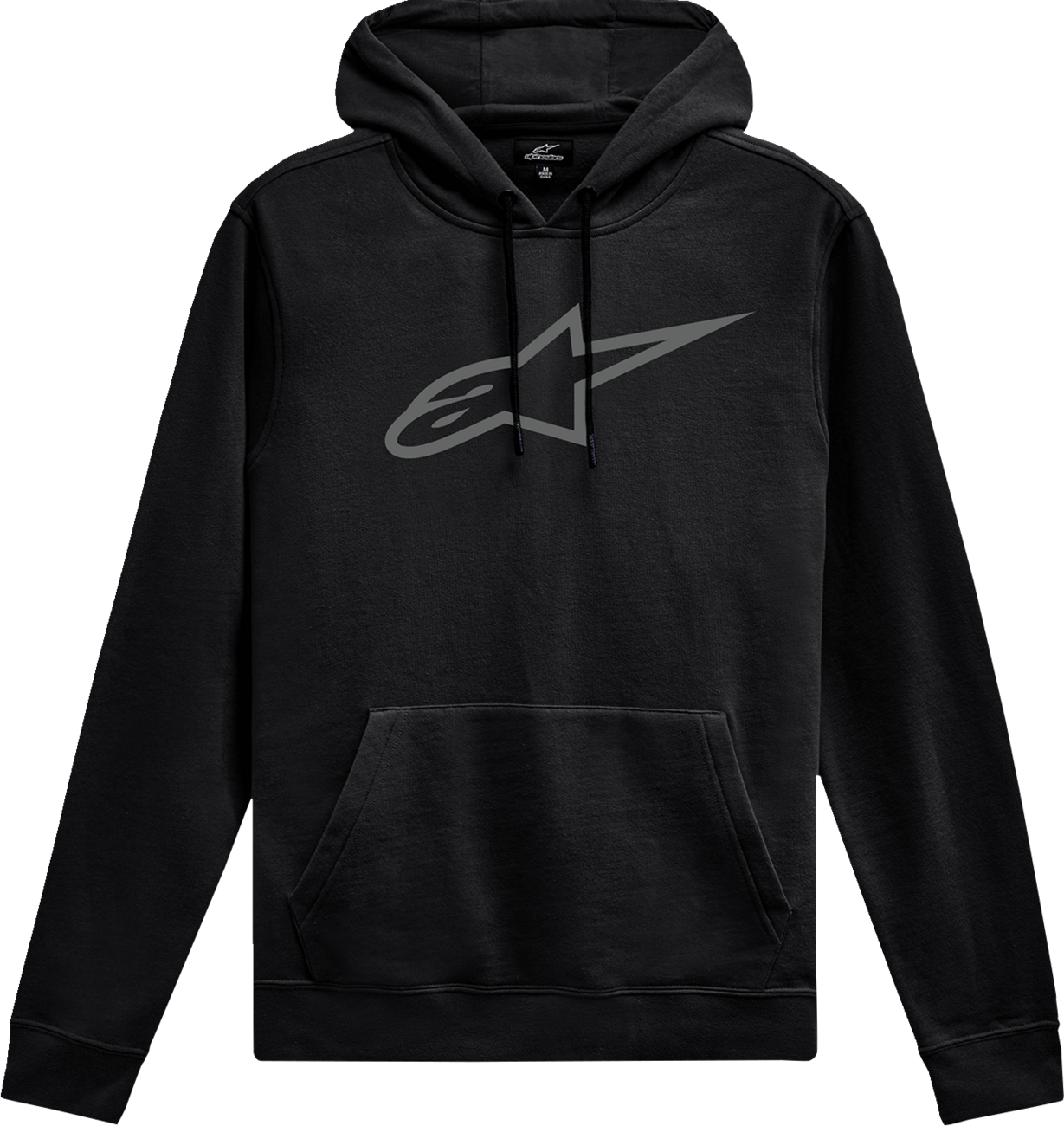 Alpinestars Ageless V3 Pullover Hoodie — Black/Gray — Large