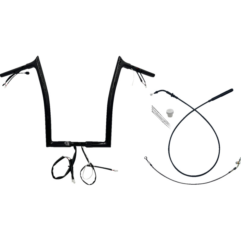 FAT BAGGERS INC. 1-1/4" EZ Install Pointed Top Handlebar - Image 45