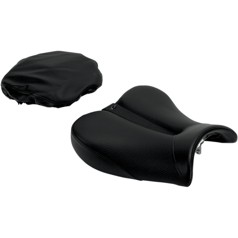 SADDLEMEN Gel-Channel Track Sport Seat — Solo Seat
