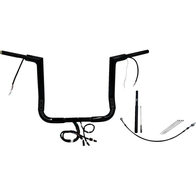 FAT BAGGERS INC. EZ Install Wired 1-1/2" Flat Top Handlebar Kit - Image 10