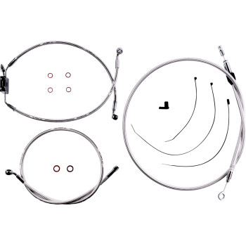 2018-2024 Harley-Davidson FXF FXL Designer Handlebar Installation Kit 6"