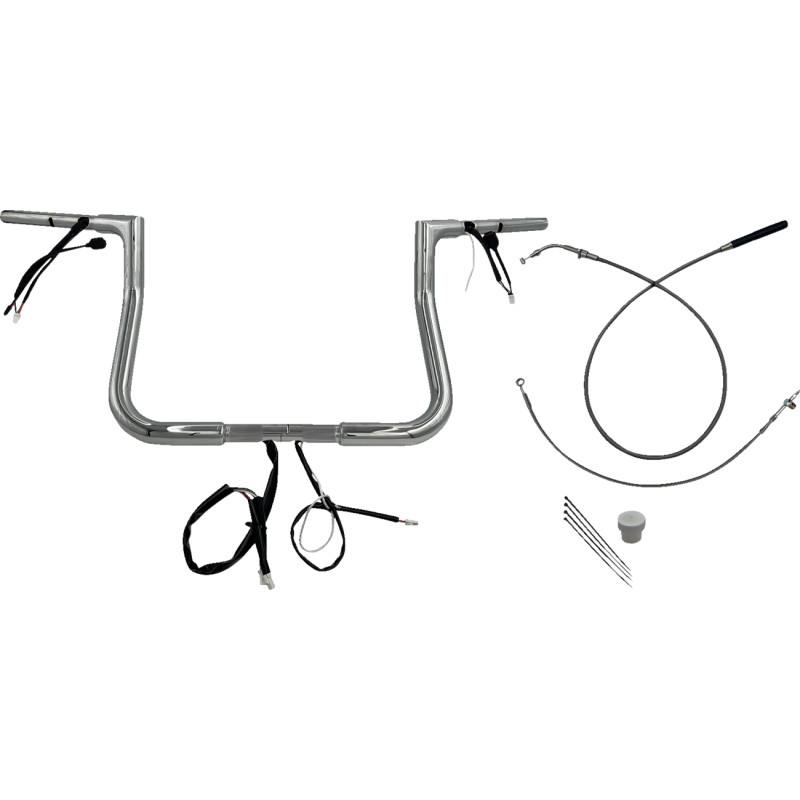 FAT BAGGERS INC. 1-1/4" EZ Install Flat Top Handlebar - Image 32