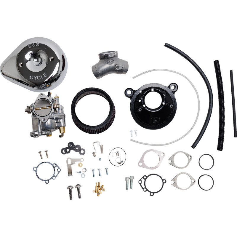 S&S CYCLE Super E Carburetor with Stealth Air Cleaner Kit - Image 3