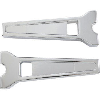 LA Choppers 1" Handlebar Performance 8" Risers Chrome Made in USA