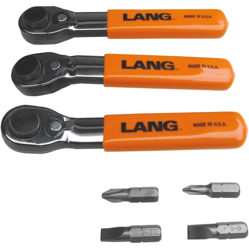 LANG TOOLS Fine-Tooth Wrench/Bit Set