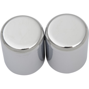 Small Chrome Docking Cover, Drag Specialties For XL Dyna Softail Touring