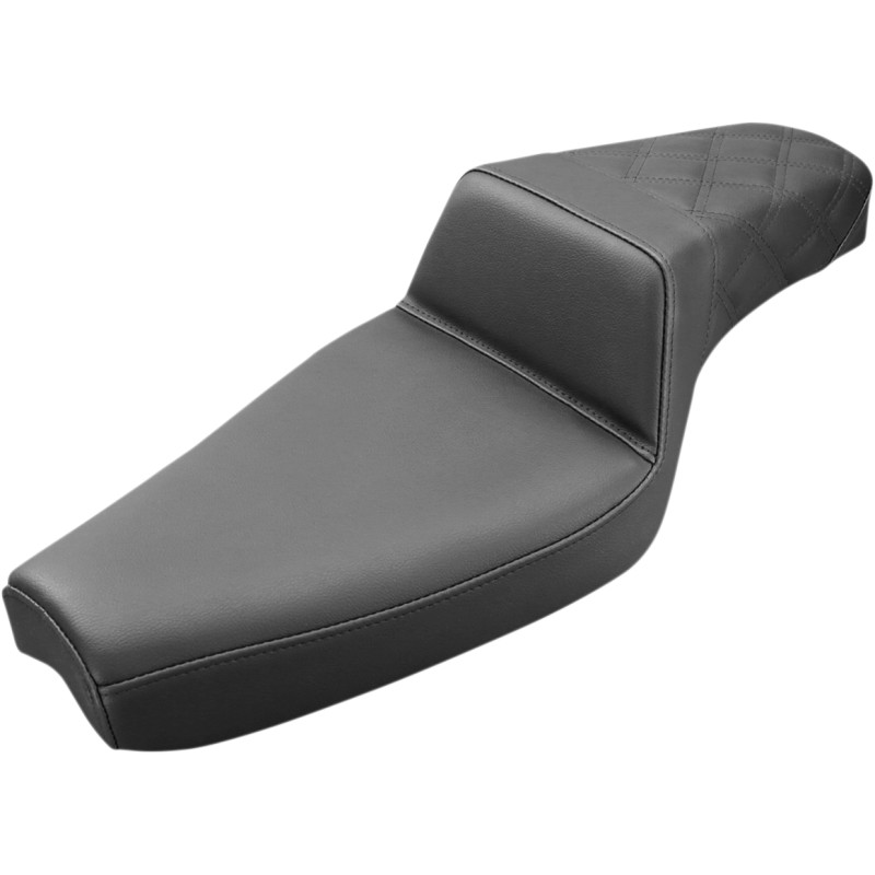 SADDLEMEN Step-Up Seat — Rear Lattice Stitch - Image 9