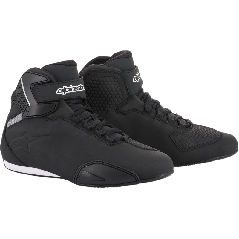 ALPINESTARS Sektor Shoes — Abrasion Resistant/Hook and Loop/Removable Anatomic Footbed