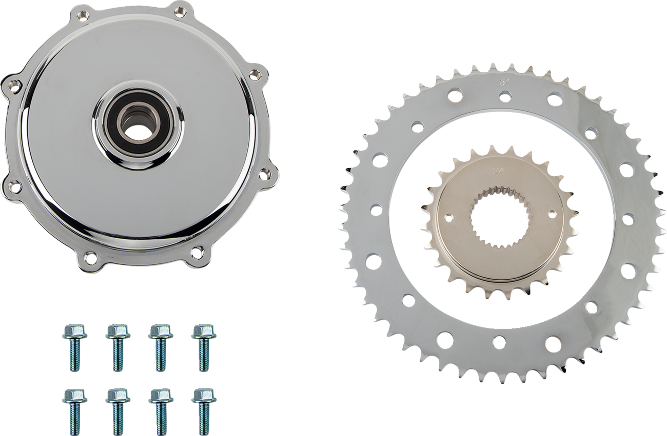 DRAG SPECIALTIES Steel & Alloy Drive Sprocket - View 1