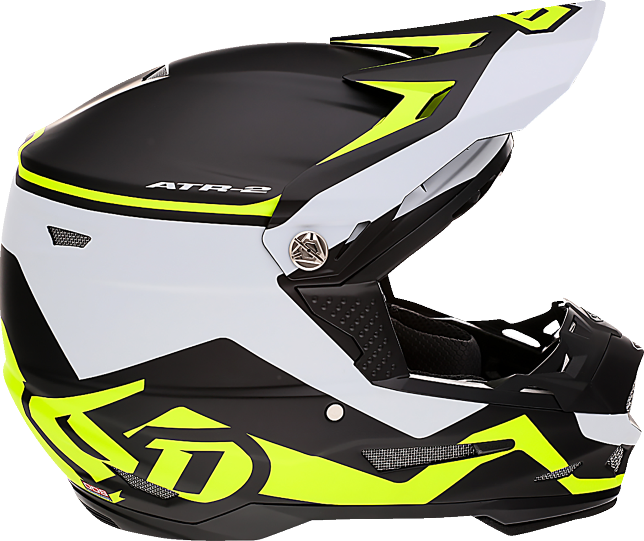 6D Helmets ATR-2 Helmet — Drive — Neon Yellow — XS