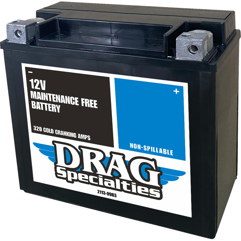 DRAG SPECIALTIES AGM Maintenance-Free Battery - Image 2