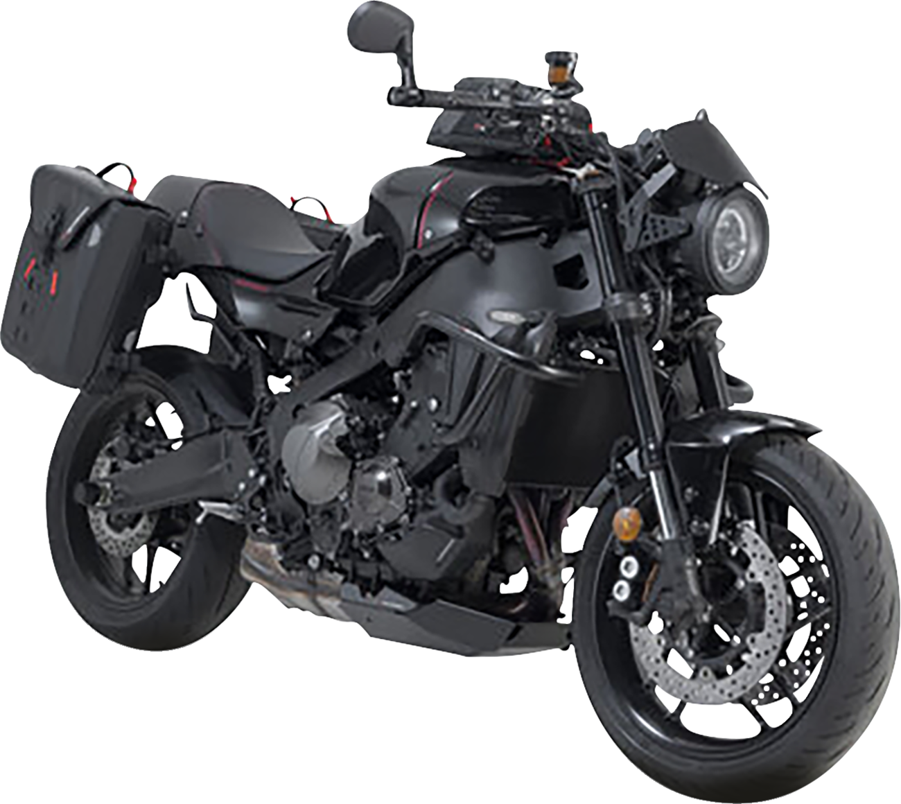 SW-MOTECH SysBag Side Bag System — Black — Yamaha XSR900 '21-'24