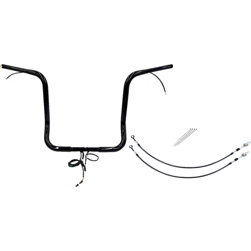 FAT BAGGERS INC. EZ Install Wired 1-1/4" Pointed Top Handlebar Kit - Image 7