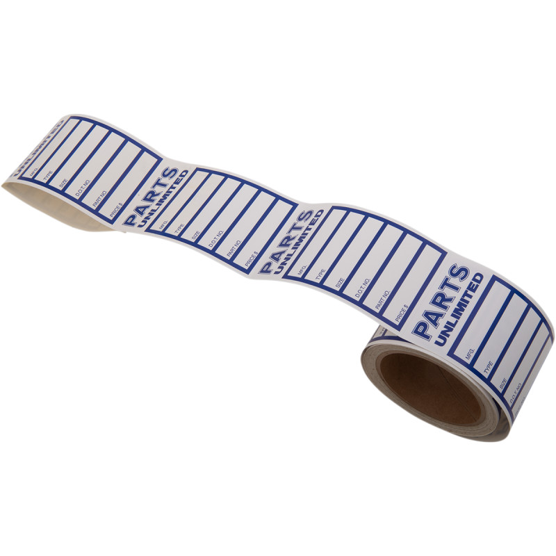 PROMOTIONAL ITEMS VENDOR Tire Labels