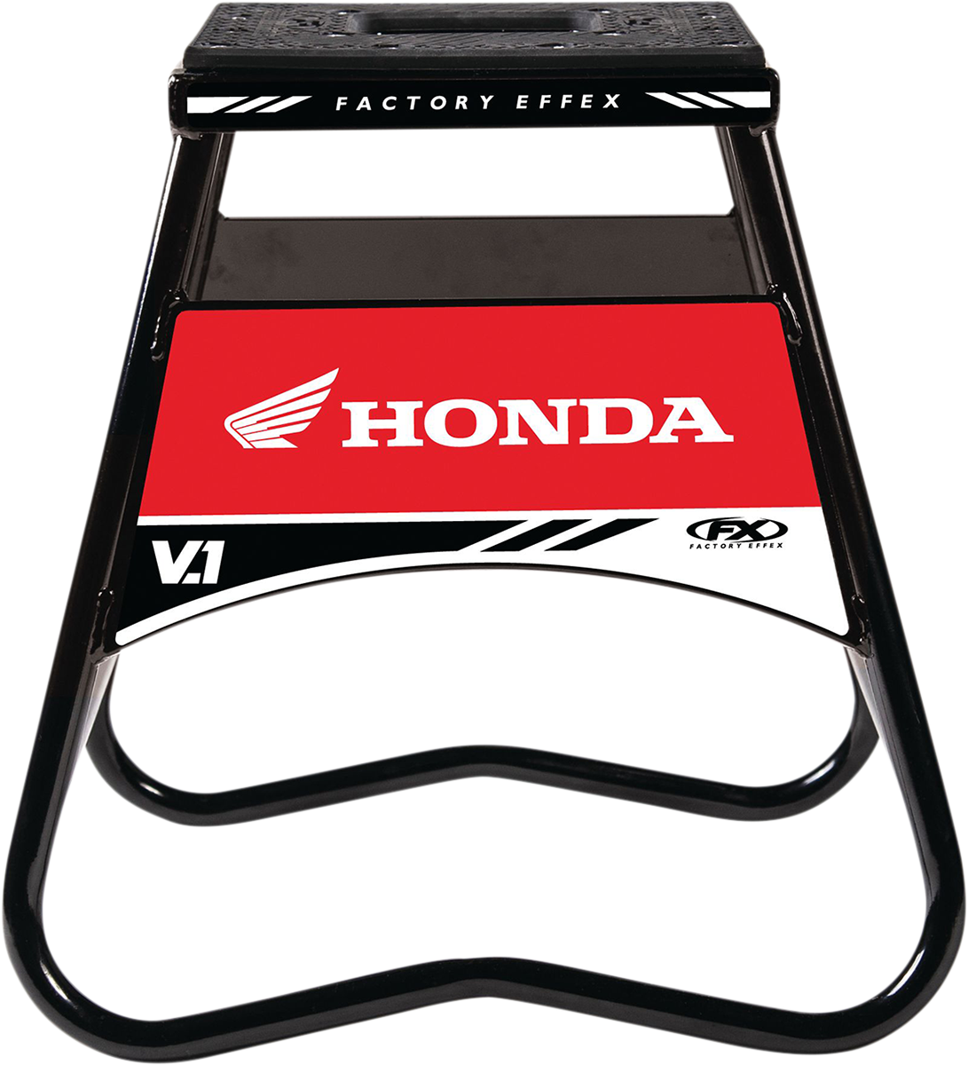 Factory Effex Bike Stand — V.1 — Honda — Black/Red