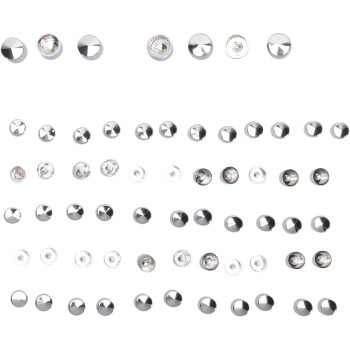 2004-2021 Harley XL RH Engine Bolt Cover Kit - Chrome by Drag Specialties