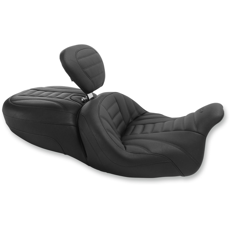 MUSTANG One-Piece Vintage 2-Up Touring Seat