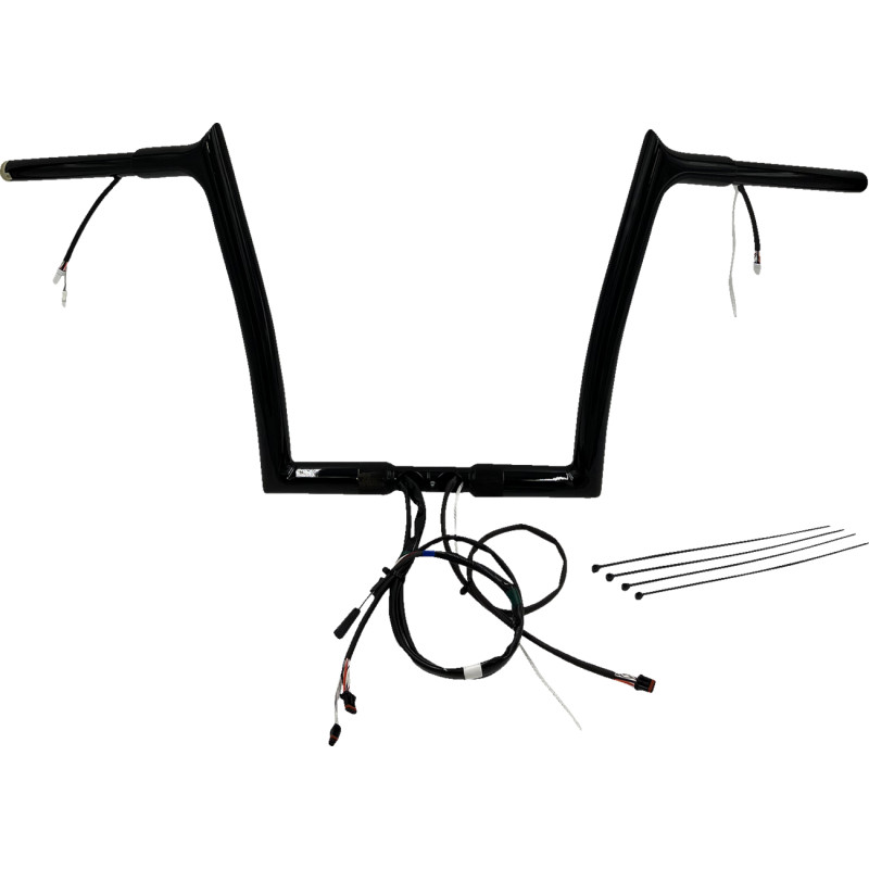 FAT BAGGERS INC. EZ Install Wired 1-1/4" Pointed Top Handlebar Kit - Image 12