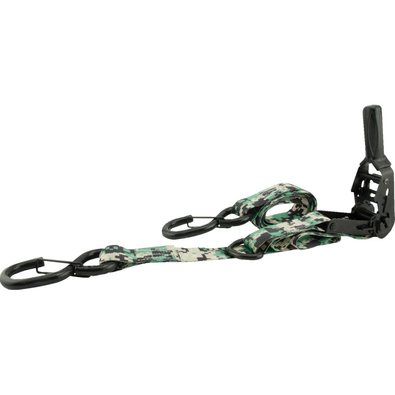 ERICKSON 1-1/4" X 8' Camouflage Ratchet Tie-Down Straps