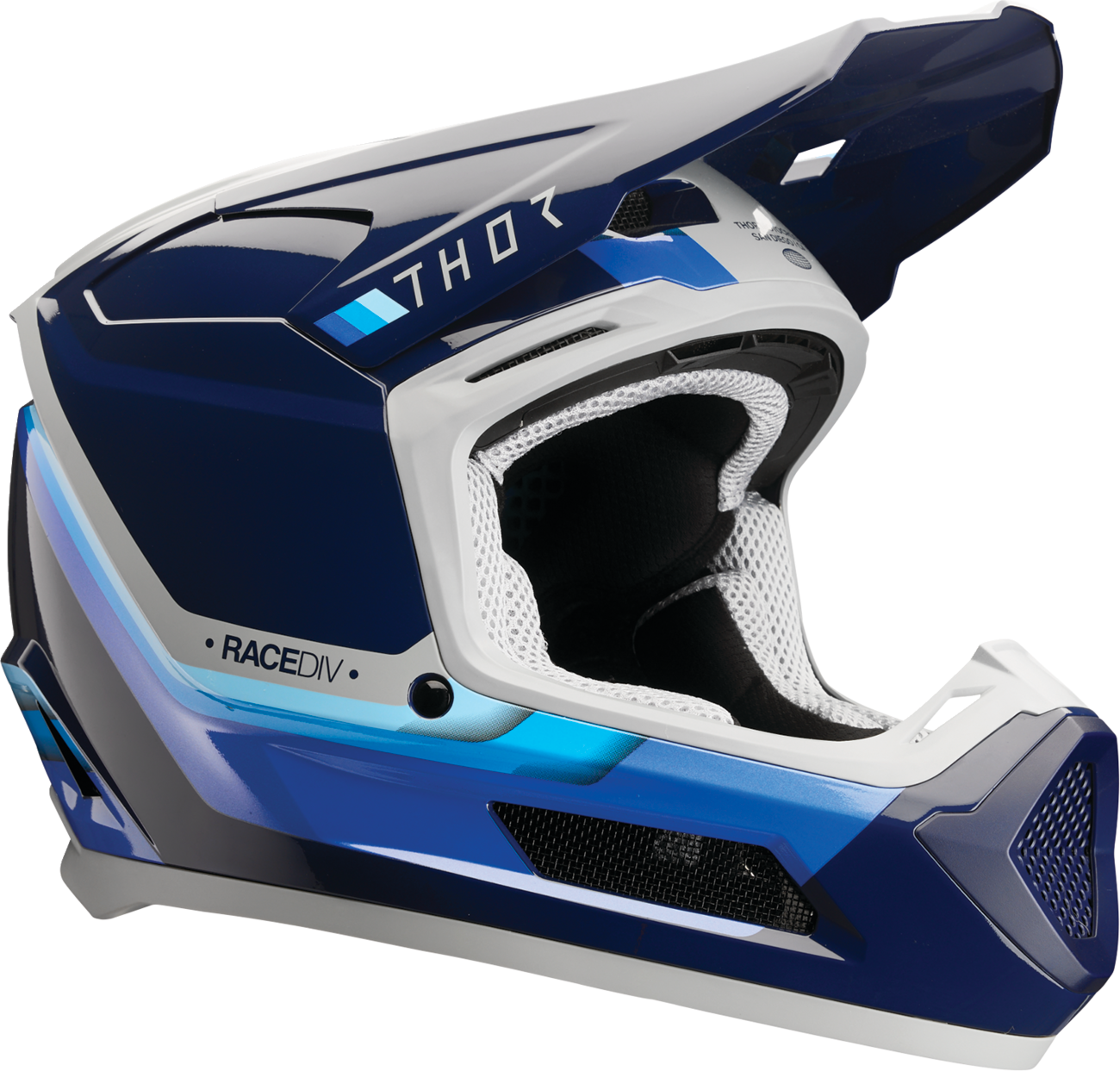 Thor Youth Fleet Helmet — Defy — Blue/Gray — Large