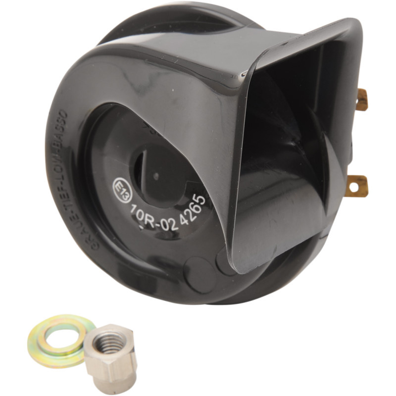 DRAG SPECIALTIES 12 V Black Horn