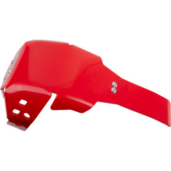 2021-2023 Honda CRF450RL 19-23 CRF450X Red Skid Plate with Linkage Protection