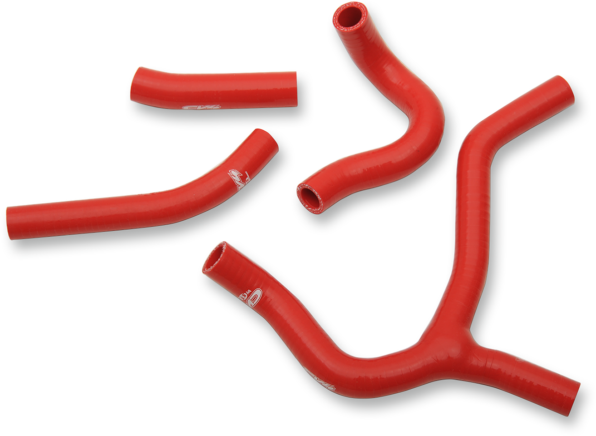 CV4 RADIATOR HOSE KIT RED Y - View 1