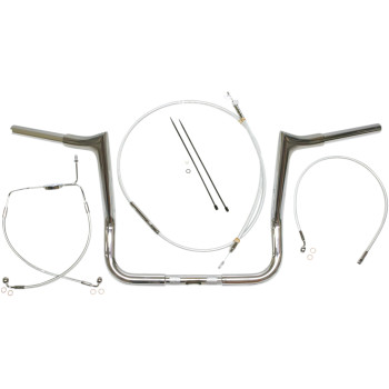 2015-2020 Harley-Davidson FLH 1.25" Viking Handlebar Installation Kit 10" Chrome 2015-2020 Harley-Davidson FLH 1.25" Viking Handlebar Installation Kit 10" Chrome