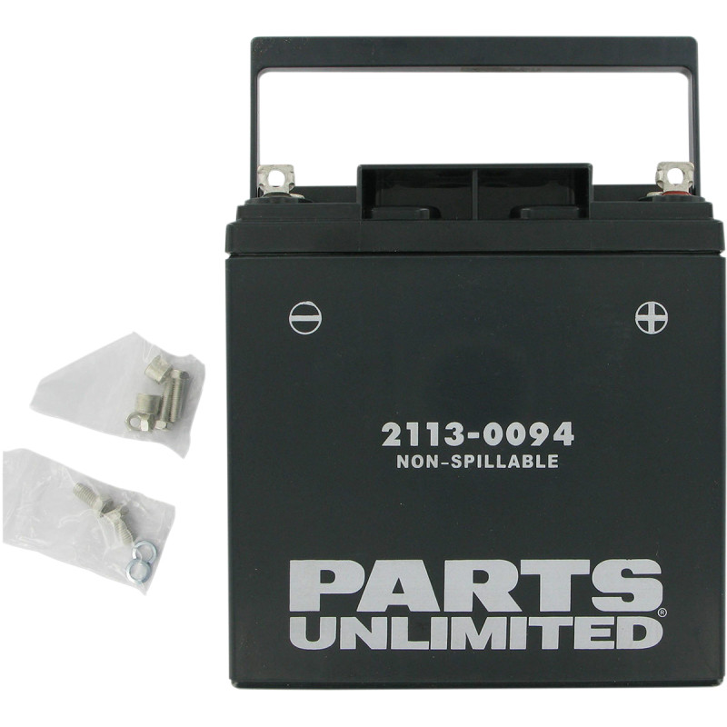 PARTS UNLIMITED Factory-Activated AGM Maintenance-Free Battery - Image 6