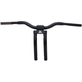 LA Choppers Kage Fighter-T Handlebar Matte Black 13" Rise Made in USA