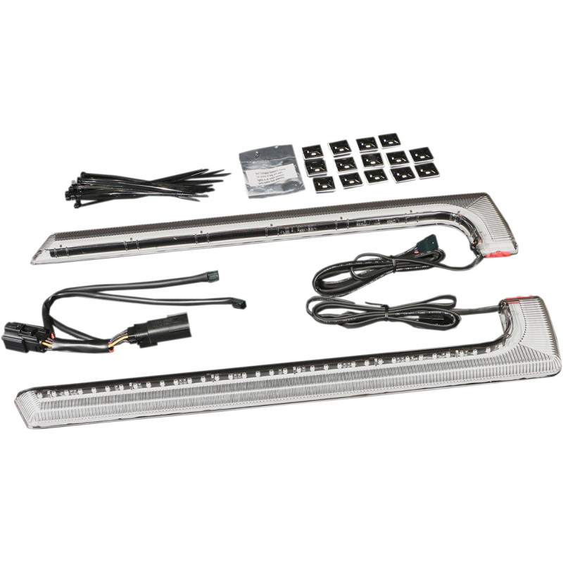 CIRO Machete™ Saddlebag LED Lights for Flat Bottom Bags