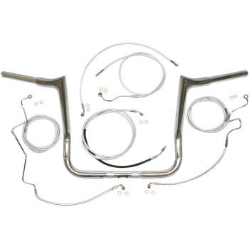 2014-2016 Harley-Davidson FLH 1.25" Viking Handlebar Installation Kit - 10" 2014-2016 Harley-Davidson FLH 1.25" Viking Handlebar Installation Kit - 10"