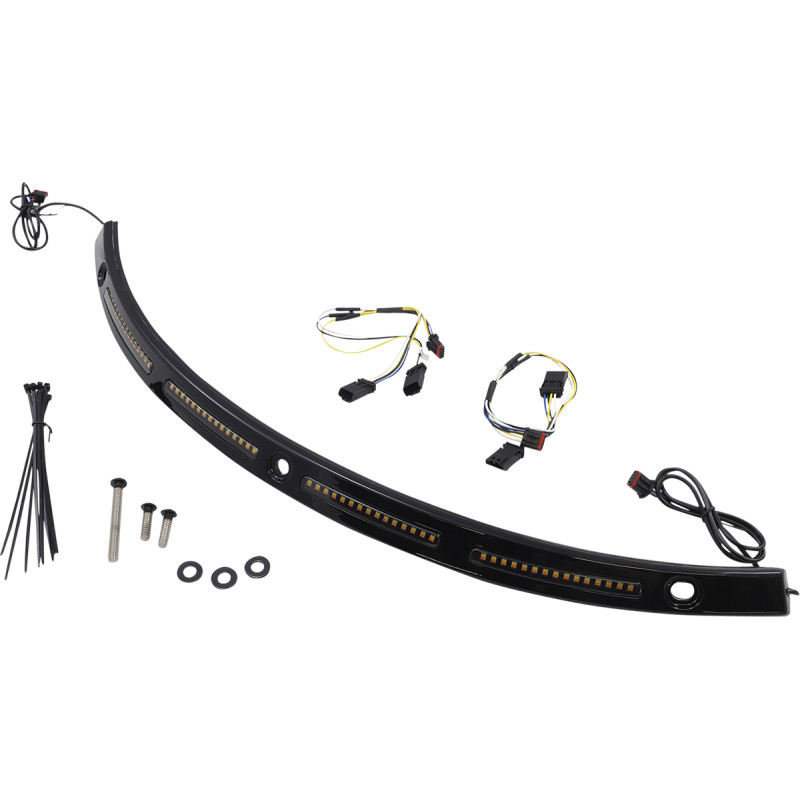 CUSTOM DYNAMICS Genesis® 4 Dynamic LED Batwing Windshield Trim