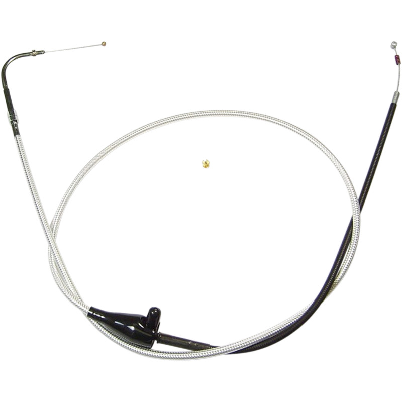 MAGNUM SHIELDING Sterling Chromite II® Braided Cable for Harley-Davidson — Idle - Image 5