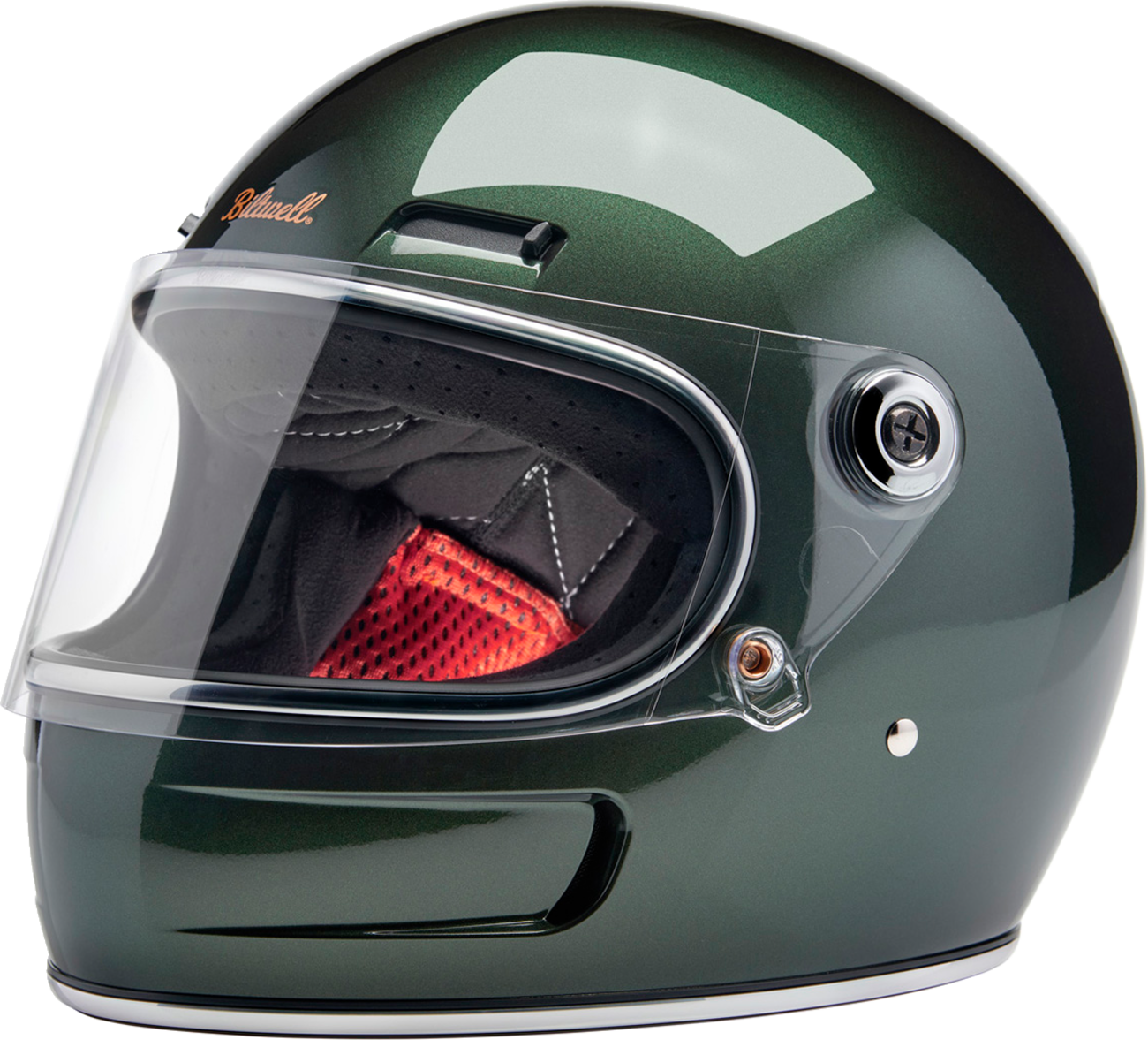 Biltwell Gringo SV Helmet — Metallic Sierra Green — 2XL