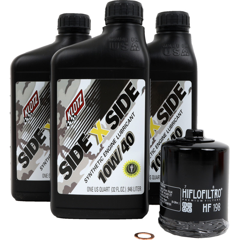 KLOTZ OIL Side-by-Side Oil Change Kit
