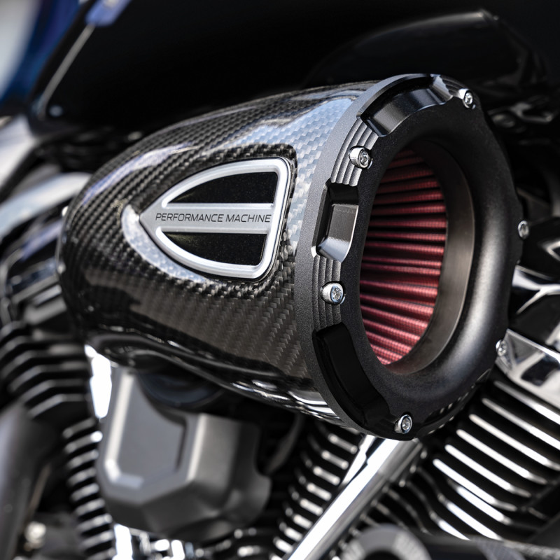PERFORMANCE MACHINE (PM) C4 Series Carbon Fiber Air Cleaner Kit - Image 2