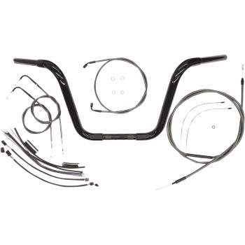 2011-2014 Harley-Davidson FLS 1.25" Handlebar Installation Kit - Black Pearl 2011-2014 Harley-Davidson FLS 1.25" Handlebar Installation Kit - Black Pearl