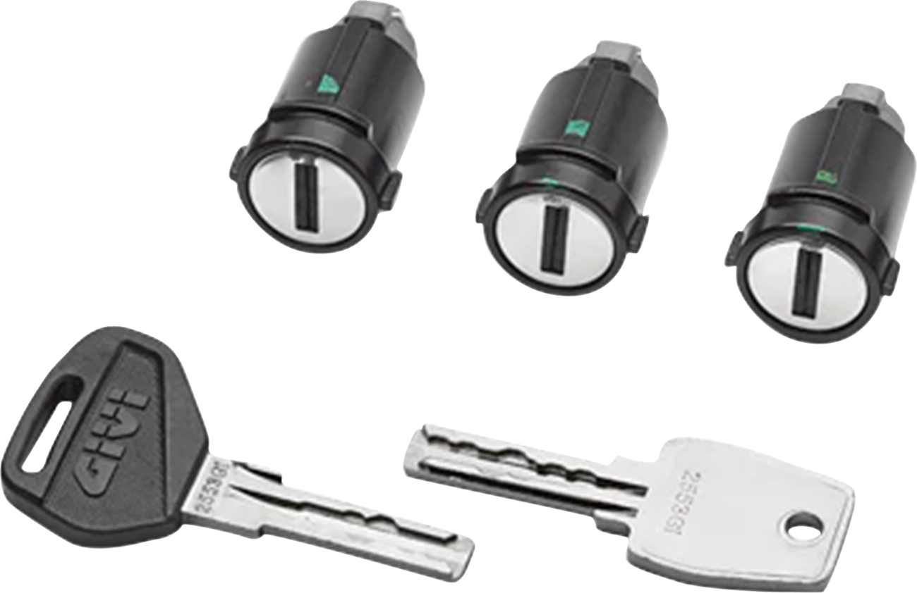 Givi Smart Security Lock Set — 3 Cases