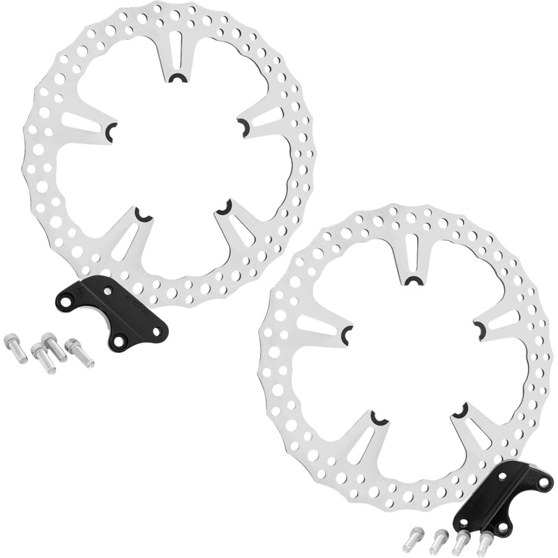 ARLEN NESS 15" Big Brake Jagged Floating Rotor Kit - Image 2