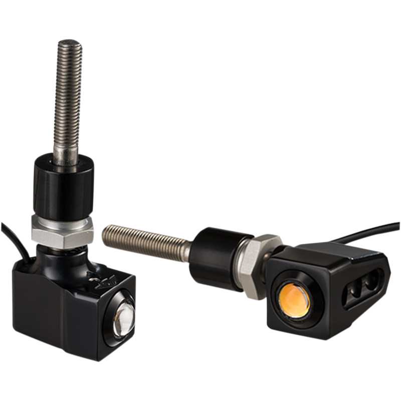 JOKER MACHINE Rat Eye LED Mirror Mount Turn Signals — Single