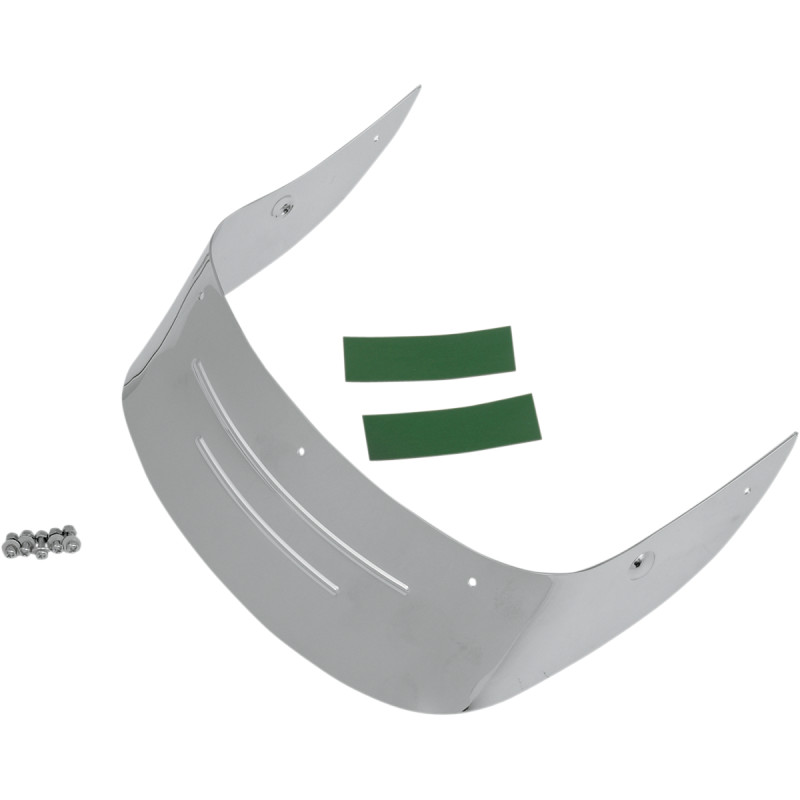 DRAG SPECIALTIES Rear Fender Skirt — Embossed Ribs