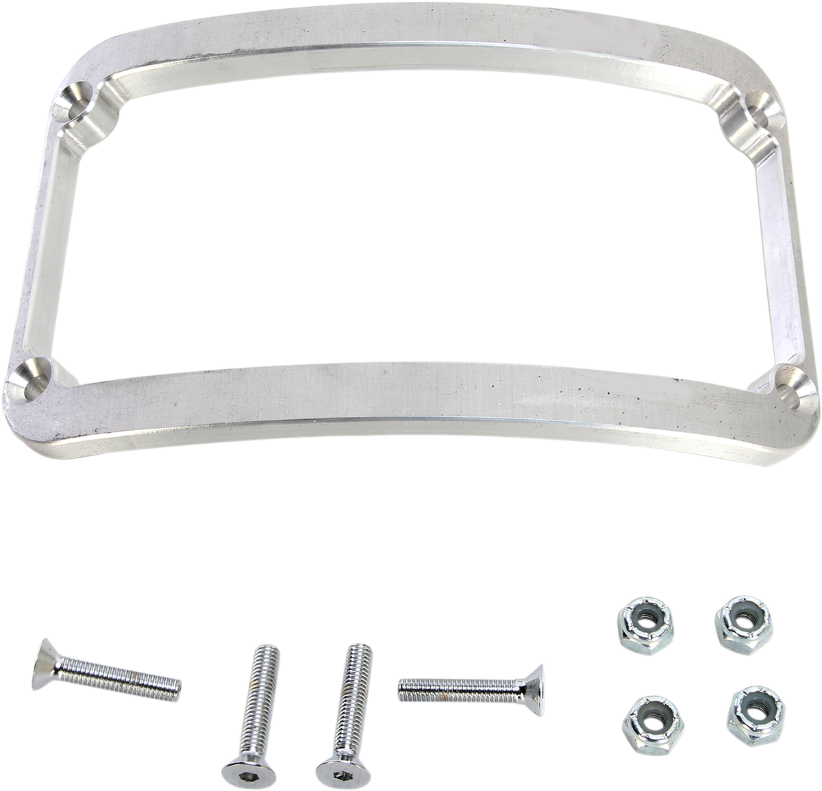 Klock Werks License Plate Frame — Raw