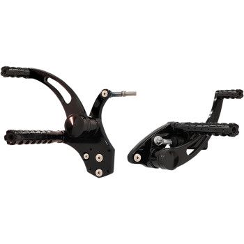 Accutronix FC103-SSAKB Forward Controls Black Slotted FXST FXSTC FXSTS 1984-1999
