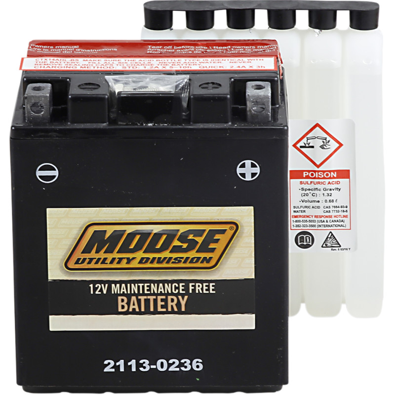 MOOSE OFFROAD AGM Maintenance-Free Battery - Image 13