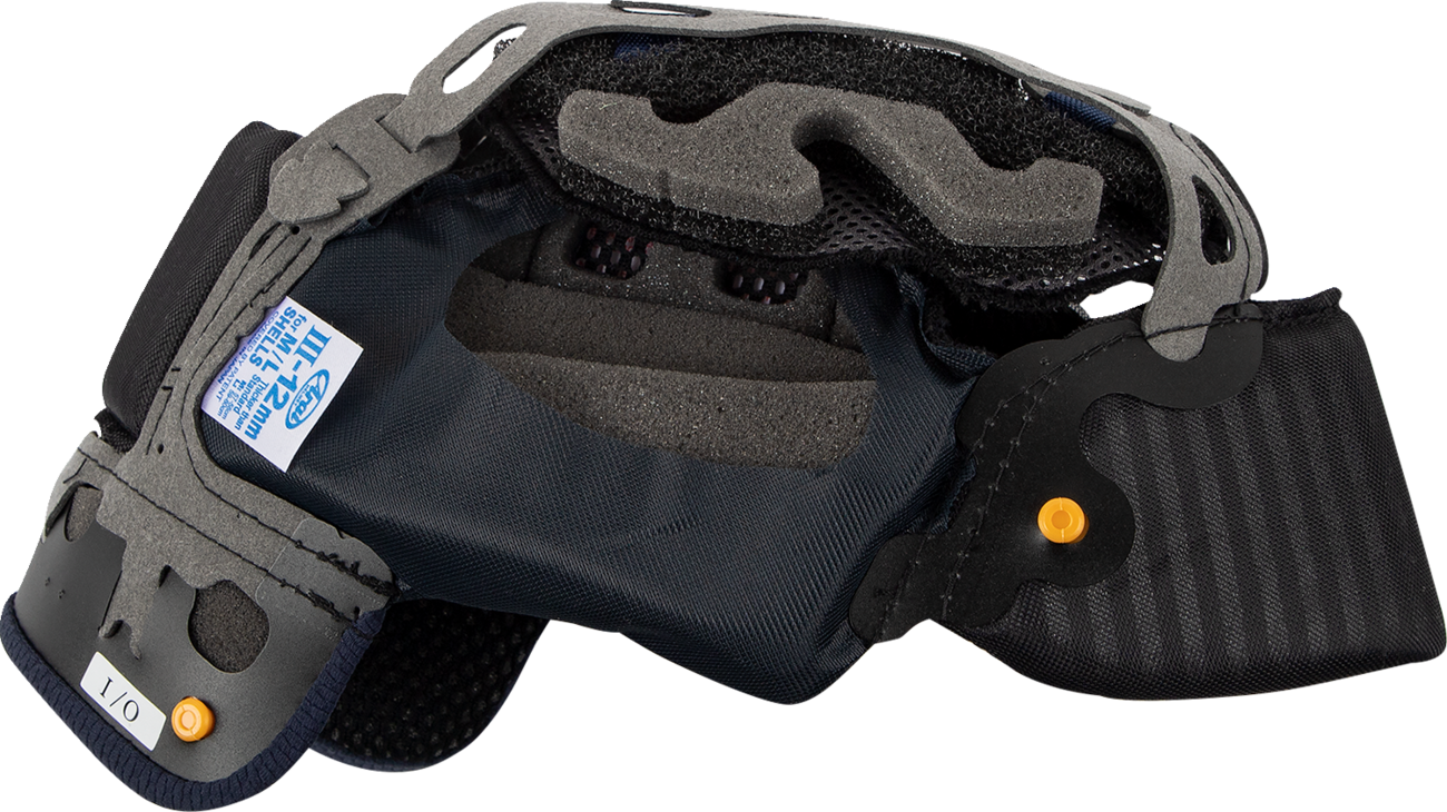 ARAI HELMETS (1382627) Corsair-X/Defiant-X/Signet-X Helmet Interior Pad -- M/L | Corsair-X/Defiant-X/Signet-X Interior Pad - EP III - 12 mm